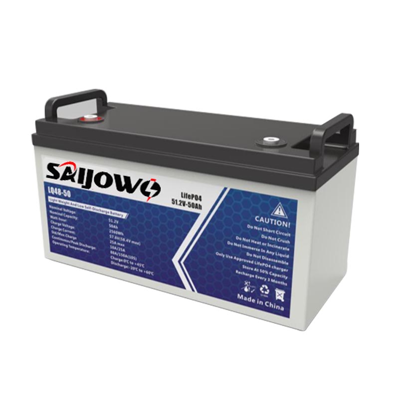 Saijowo Customized Lifepo4 Battery Pack 48V 51.2V 50Ah for Fishing Boat Backup Power 