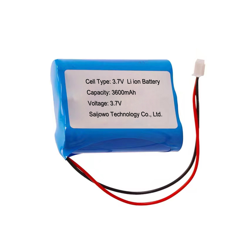 18650 Rechargeable Battery Pack 3.7v 3600mAh