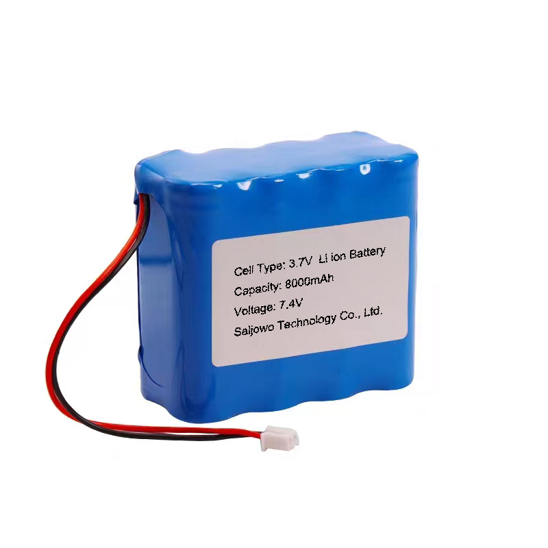 18650 2S4P 7.4V 8000mAh Lithium ion Battery Suppliers